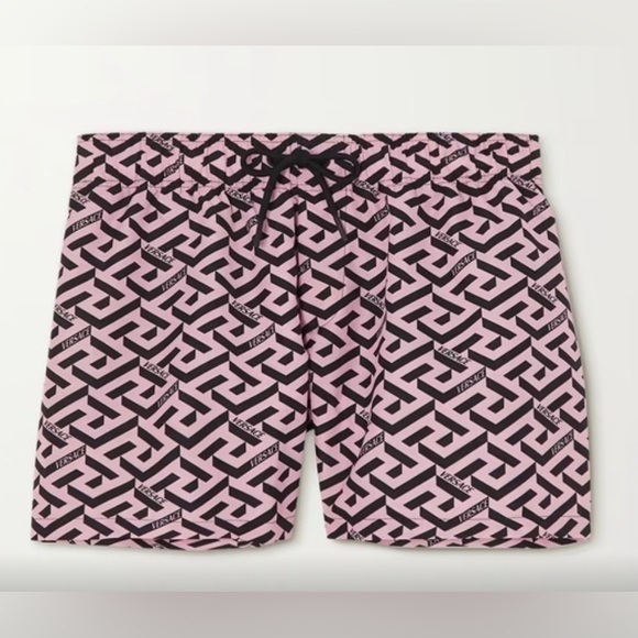 Versace Printed Shell Shorts